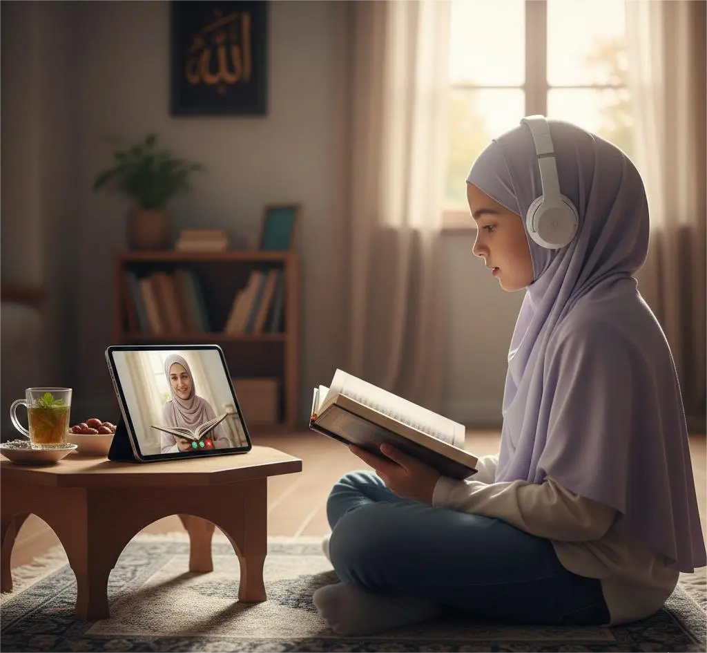 Shia Online Qaida — children learning Arabic and Tajweed
