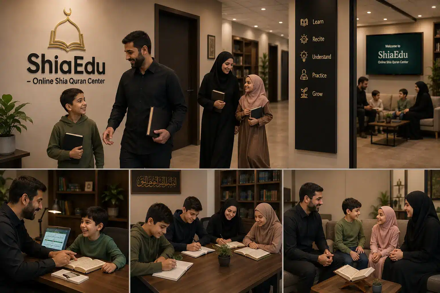 ShiaEdu students learning Quran online — Shia kids and adults from the UK, USA, Canada and worldwide studying with certified Shia Quran tutors