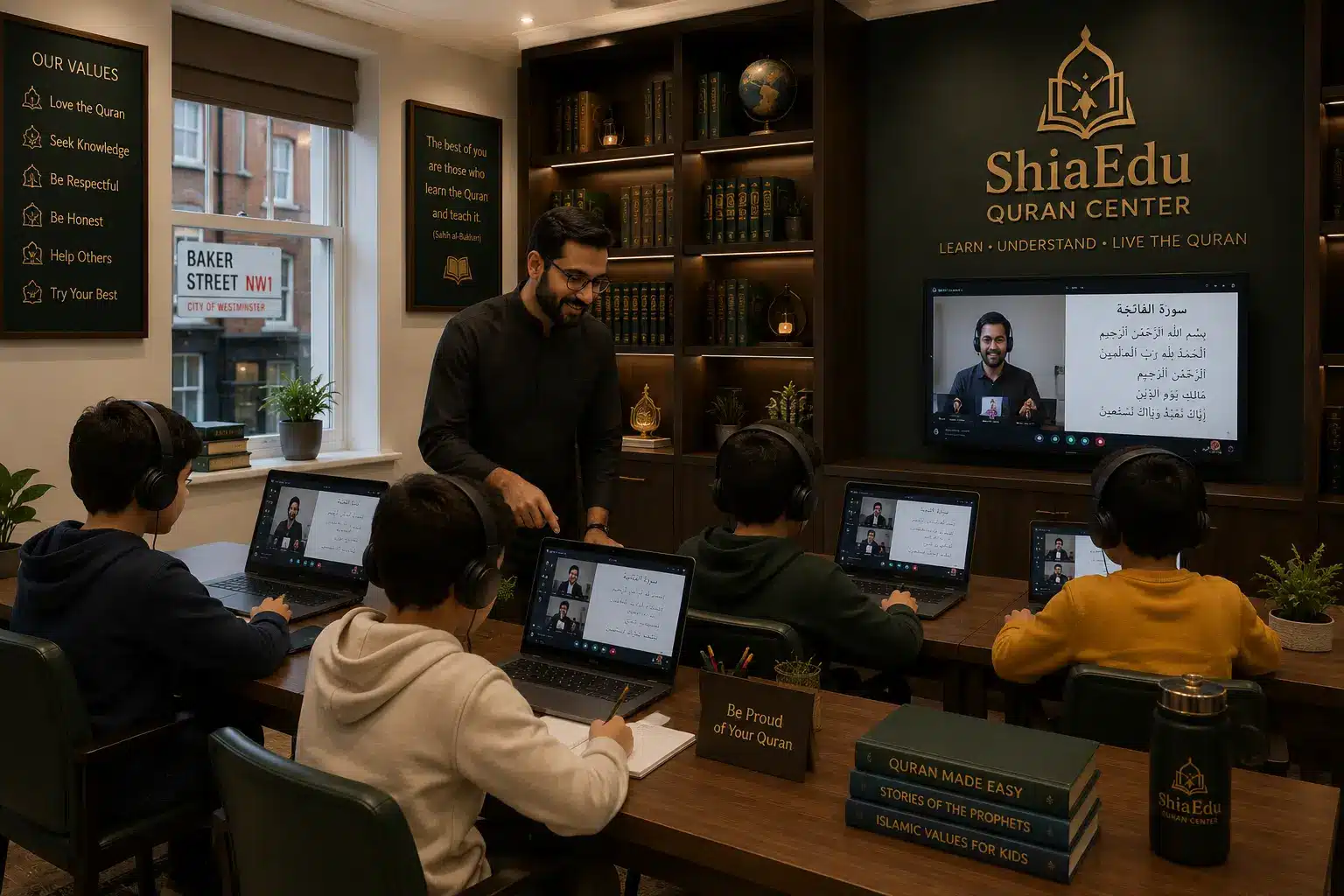 Shia Muslim families across Australia connecting with certified Shia Quran teachers online through ShiaEdu