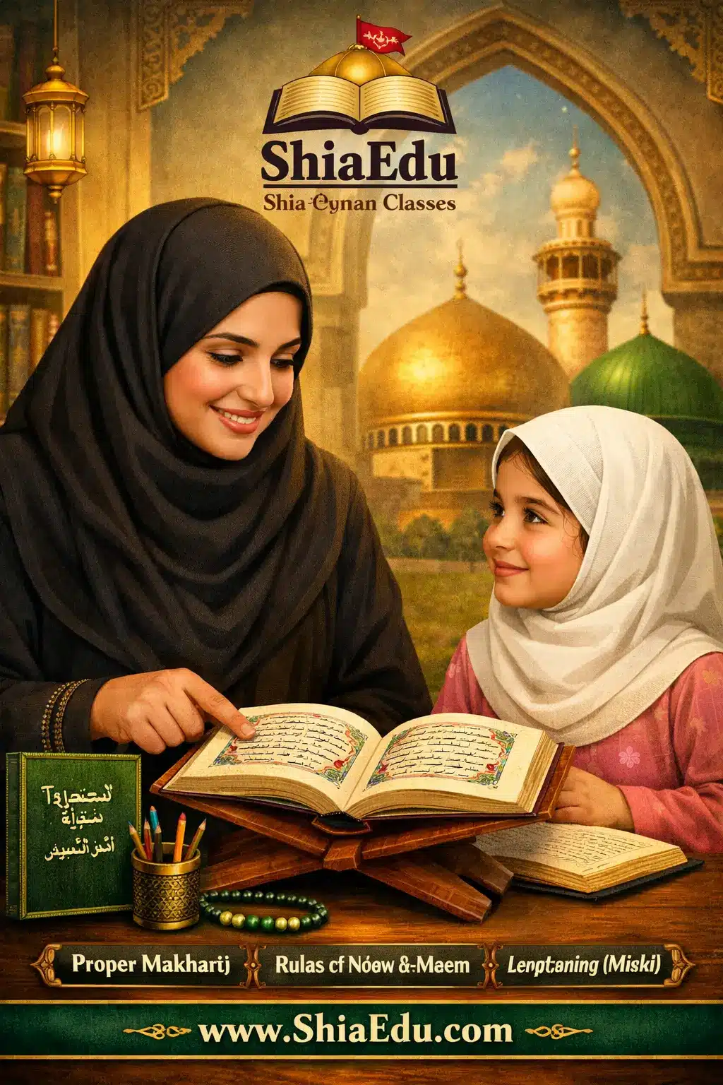 Female Shia Quran Teachers for Women and Girls in UAE — ShiaEdu Online Shia Quran Academy