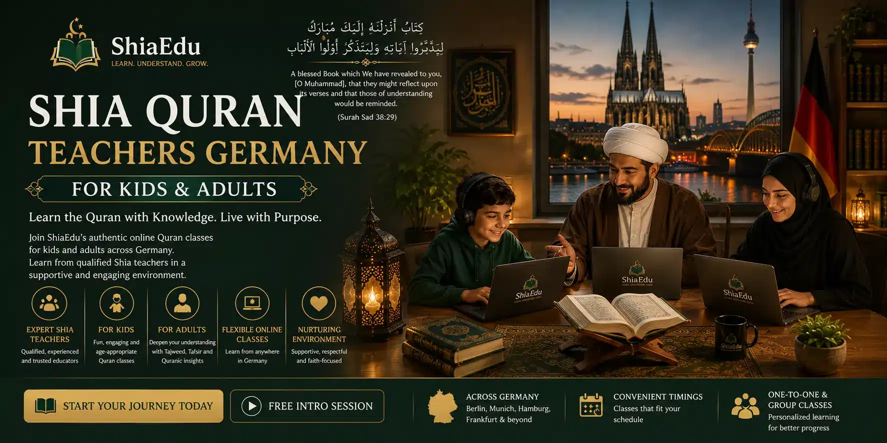 ShiaEdu Certified Shia Quran Teachers Serving Shia Families in Berlin, Cologne, Duisburg and Frankfurt — Germany