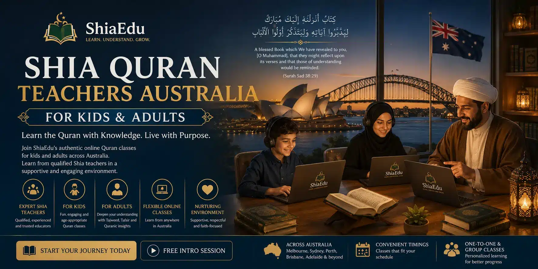 ShiaEdu — Certified Shia Quran Teachers Serving Sydney, Liverpool, Lakemba and Melbourne, Australia
