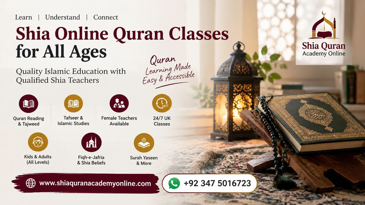 Qualified Shia Quran tutors teaching online